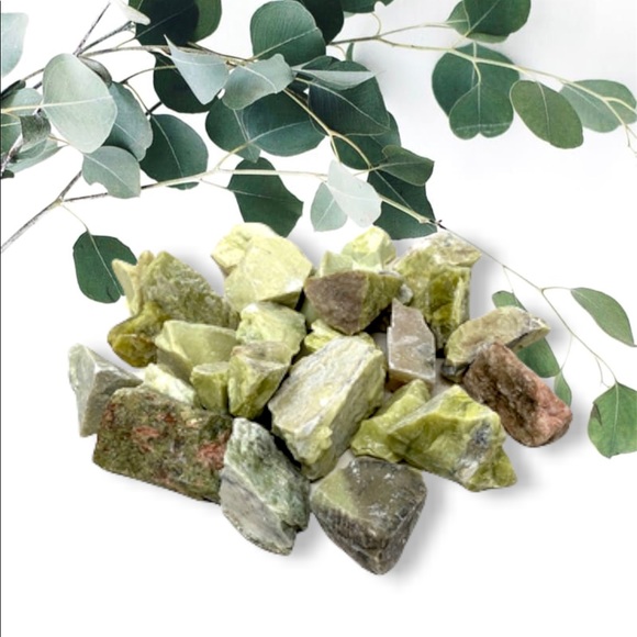 SERPENTINE CRYSTAL - 1X RAW STONE - Picture 1 of 5